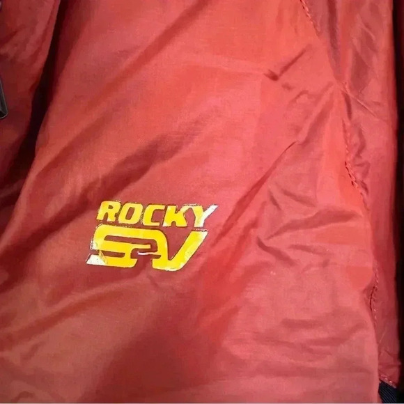 Rocky sV2 center hold wind shirt/jacket red size medium climate IQ long sleeve - Picture 5 of 13